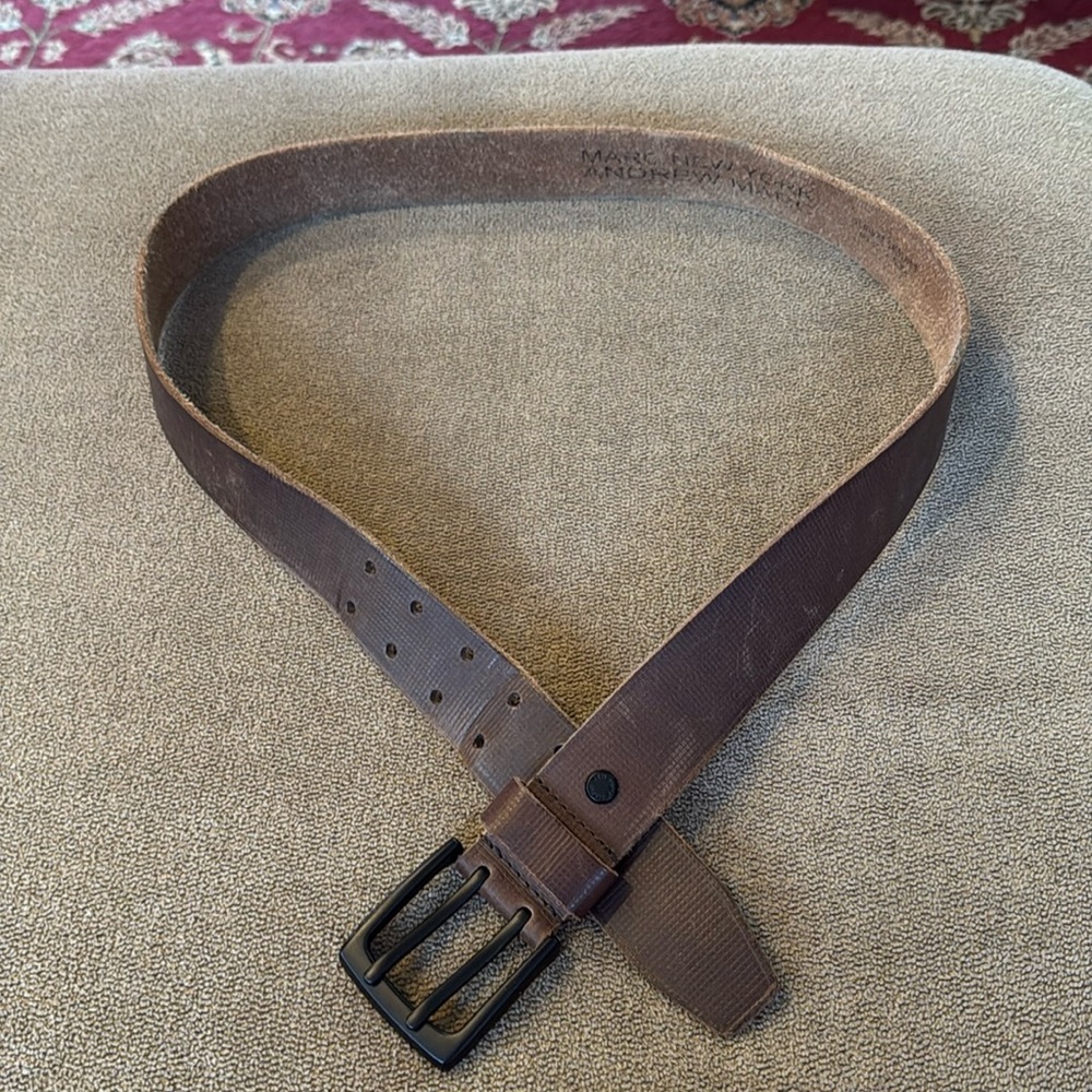 Marc New York, Andrew Marc genuine leather belt Size 38/95 (TD)